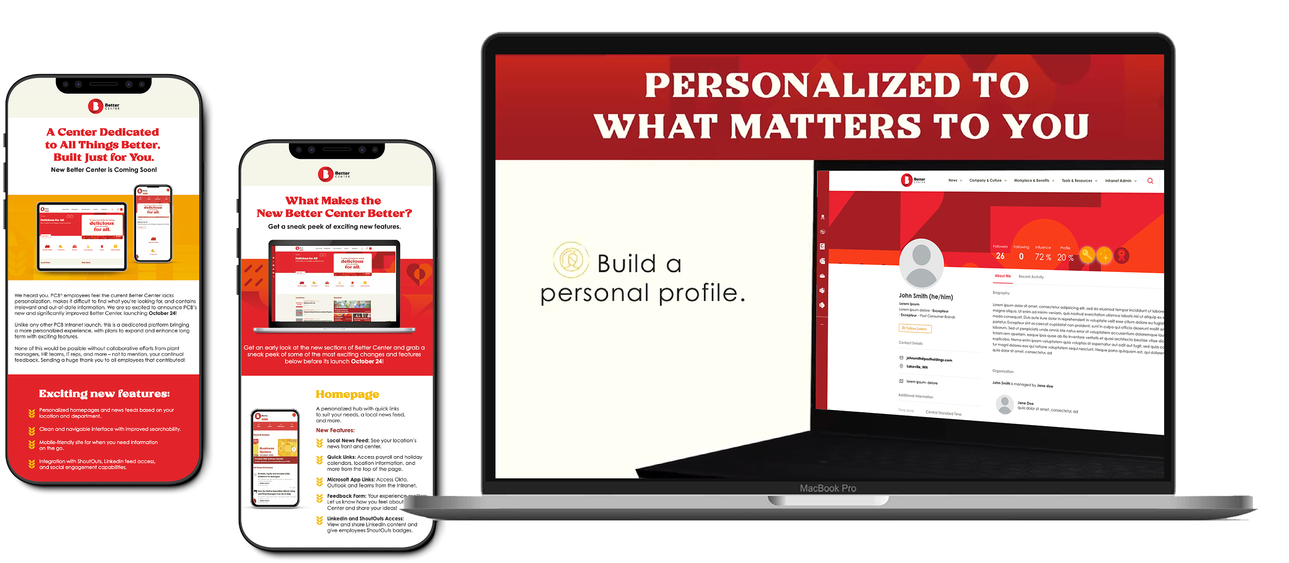 Post Consumer Brands email campaign