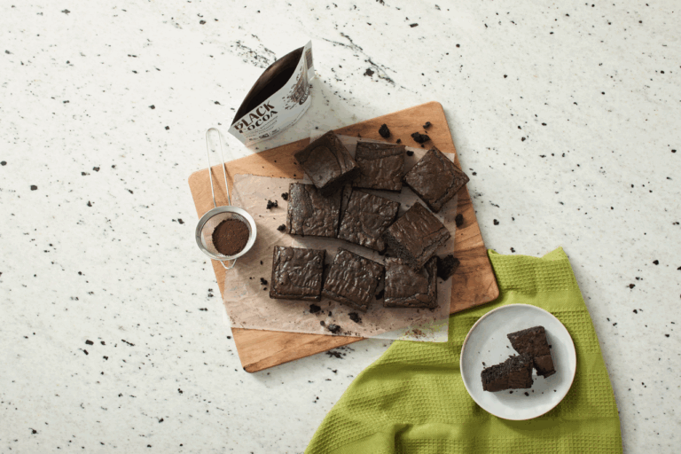 black cocoa brownies