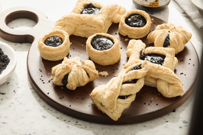 black sesame paste dessert