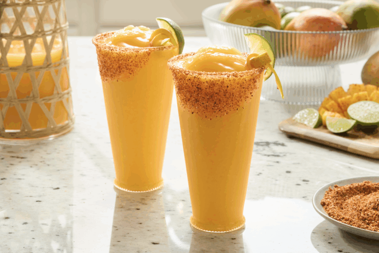 chili mango margaritas