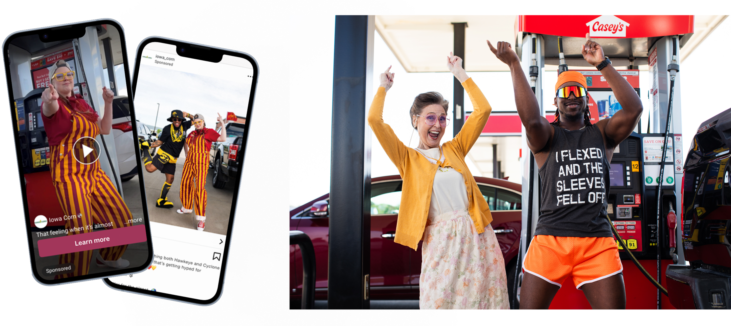 Images of social media posts for the Cy-Hawk Spotlight campaign