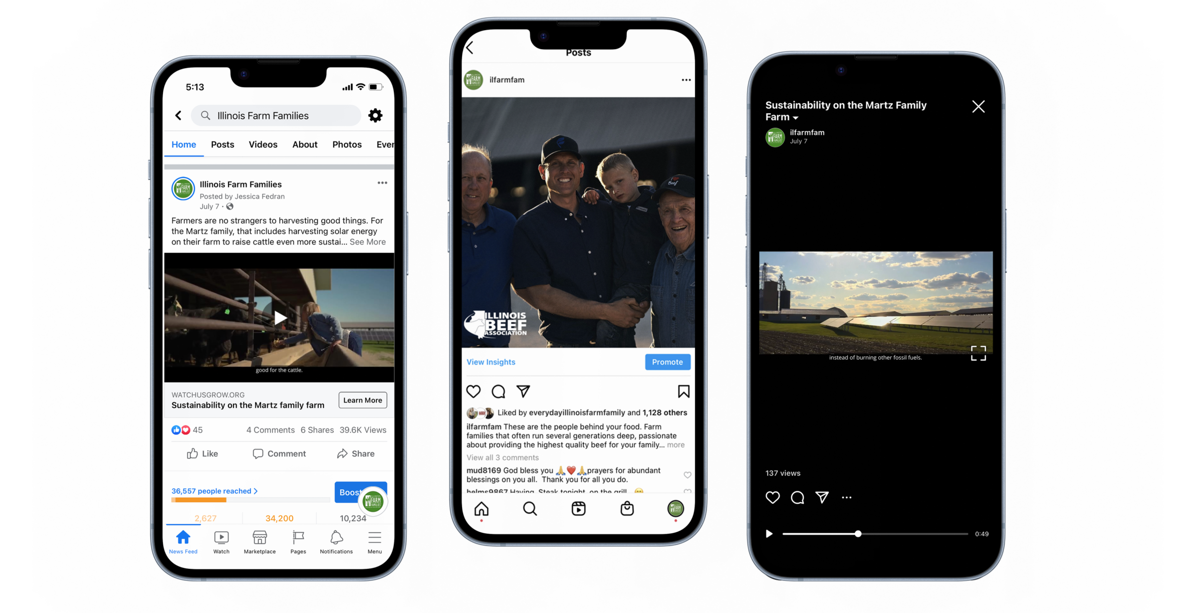 social media mockup