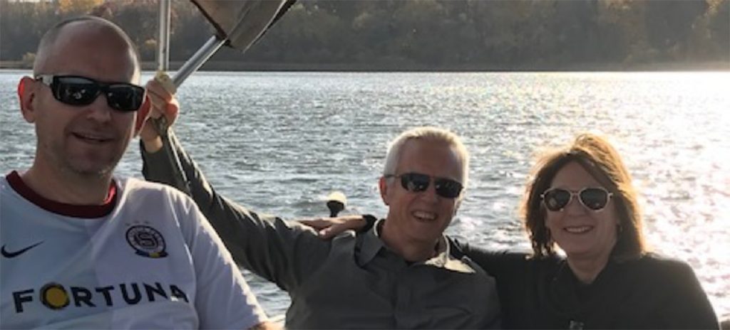 people on a boat