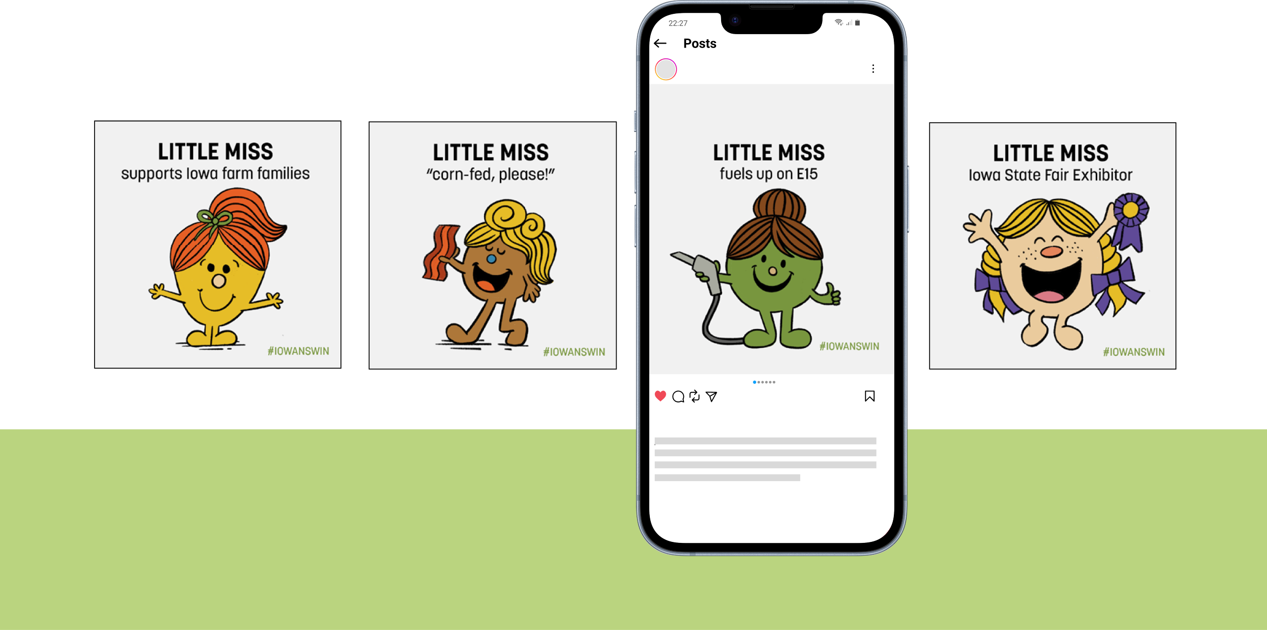 social media mockup