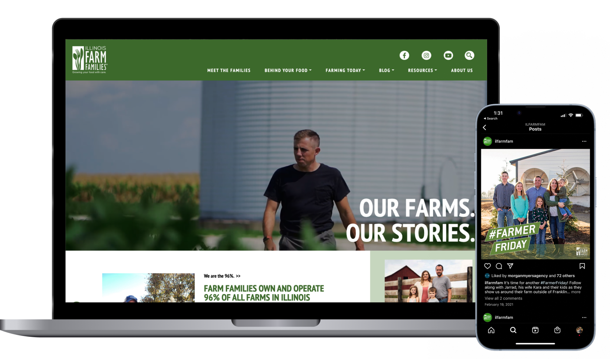 illinois farm families website
